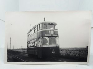 Original Vintage Photo Tram 298 Church St Liverpool Tramways Sept 1956 M Goodwyn