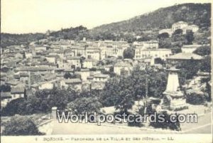 La Ville et des Hotels Bormes, France, Carte, Unused 