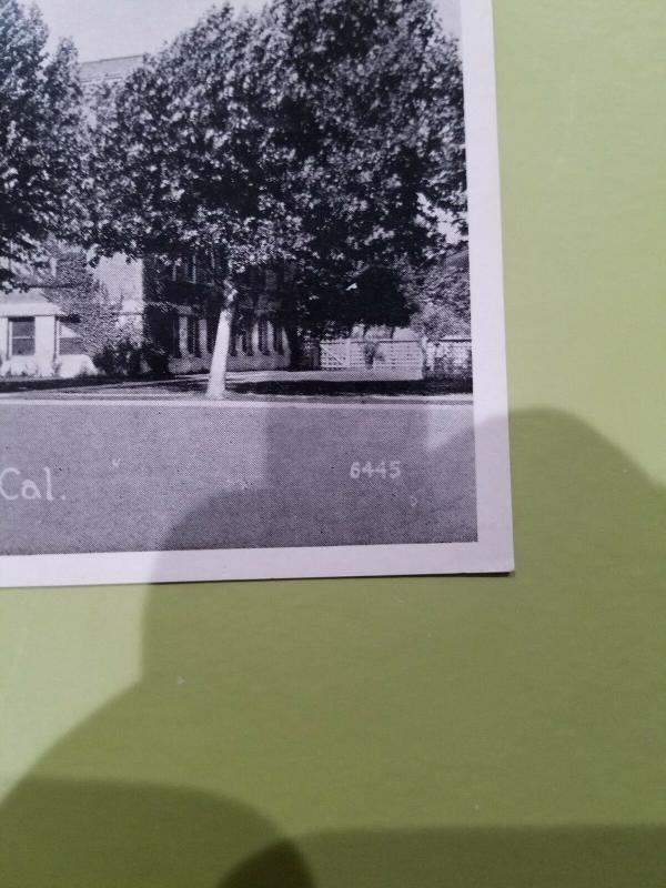 Antique Postcard, Lowell Grammar School, Turlock, Cal. 6445