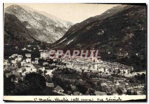 Postcard Old St Martin Vesubie General view
