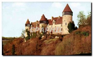 Postcard Old Castles of the Heart of France Chateau de Culan Cher