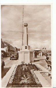 Dorset Postcard - D-Day American Memorial, Weymouth - Real Photograph - Ref 531A