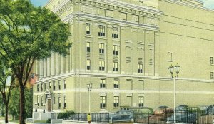 Postcard Early View of Masonic Lodge in Grand Rapids, MI.      R2