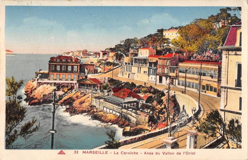 BR53947 Marseille la corniche anse du vallon de l oriol     France