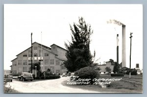 CLEWISTON FL US SUGAR CORPORATION VINTAGE REAL PHOTO POSTCARD RPPC