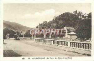 Old Postcard The bourboule The ROCE of Fees and Hotels