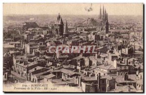 Bordeaux - City Panorama - Old Postcard