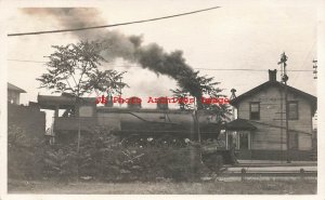 Depot, Illinois, Effingham, RPPC, Southern Illinois Railroad Station,Train,Photo