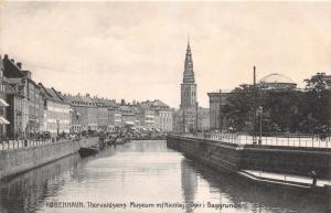 KOBENHAVN DENMARK DANEMARK THORVALDSENS MUSEUM POSTCARD c1910s