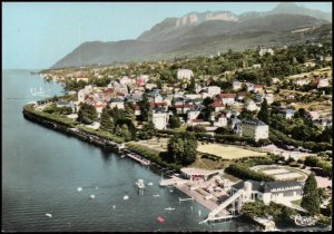 France Post card - Evian-les-Bains, used