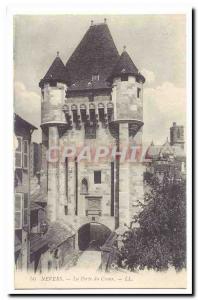 Nevers Old Postcard The door Croux