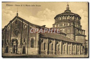 Postcard Old Milon Chiesa di Maria della Grazie