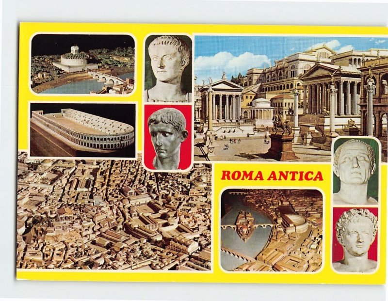 Postcard Roma Antica, Rome, Italy