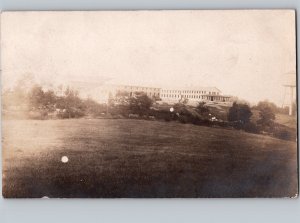 c1907 Prison Hospital At West Rutland Massachusetts MA RPPC Real Photo Postcard