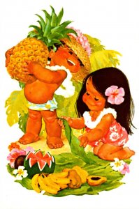 Hawaii Honolulu Dole Pineapple Kids