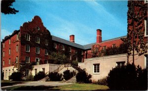 Vtg Massachusetts MA Wellesley College Munger Hall Dormitory 1950s View Postcard