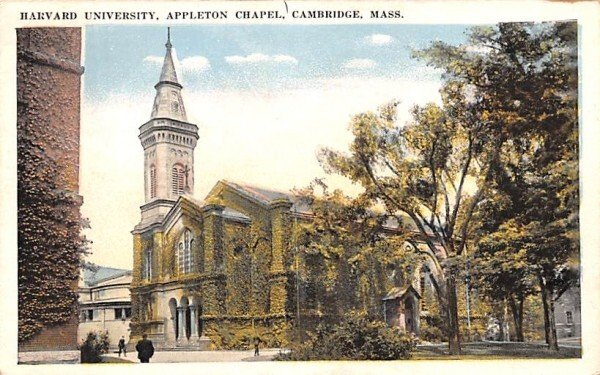 Harvard University in Cambridge, Massachusetts Appleton Chapel.