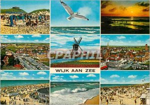 Modern Postcard Wijk Aan Zee Nederland