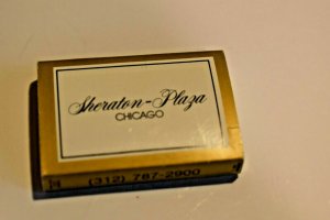 Sheraton-Plaza Chicago Illinois Matchbox