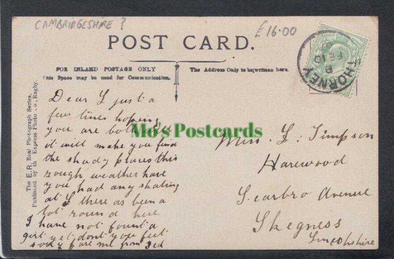 Cambridgeshire Postcard - Thorney Village  SW2923