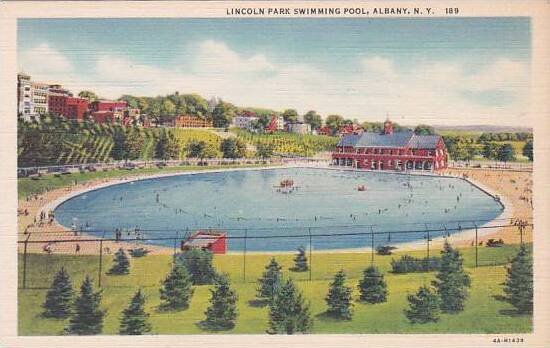 New York Albany Lincoln Park Swimming Pool