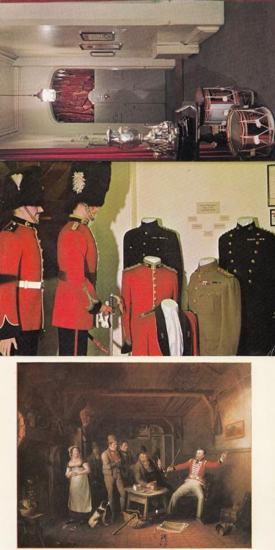 Royal Fusiliers Museum Tower Of London Uniform 3x Postcard s