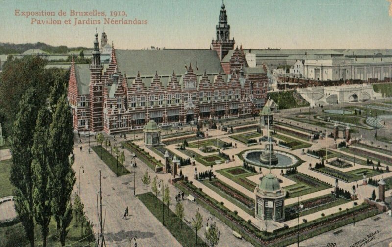 BRUXELLES , Belgium, 00-10s ; Exposition ; Pavillon et Jardins Neerlandais