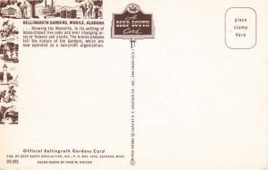 Official Bellingrath Gardens Card - Mobile AL, Alabama