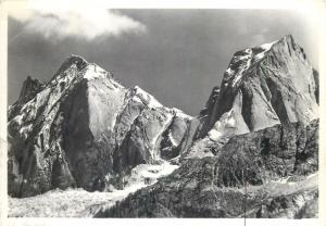 Switzerland P. Badile und P. Cengalo im Bergell 1966