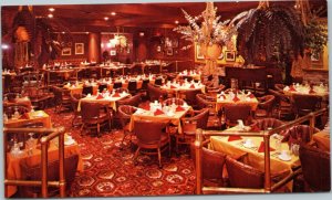 postcard Salem, Ohio - Timberlanes Motor Inn - dining room