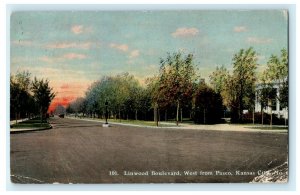 1911 Linwood Boulevard Paseo Kansas City Parkville Missouri MO Antique Postcard 