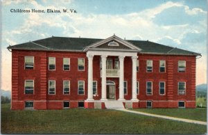 Postcard WV Elkins - Childrens Home