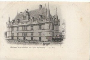 France Postcard - Chateau d' Azay-le-Rideau - Facade Meridionale - Ref TZ4686