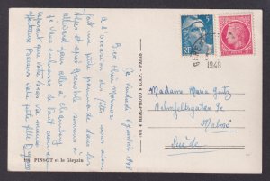 FRANCE, RPPC Postcard, Pinsot, Gleyzin, General view