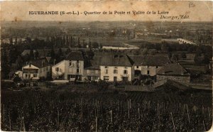 CPA IGUERANDE Quartier de la Poste et Vallée de la Loire (680053)
