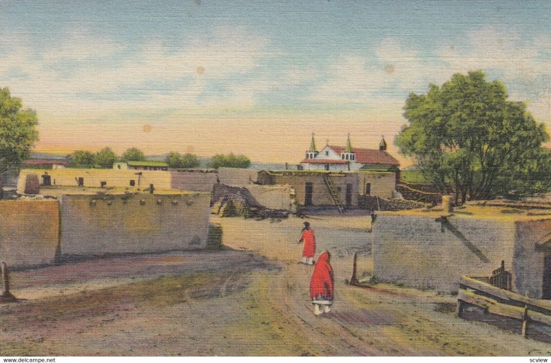 Isleta Indian Pueblo , 1930-40s