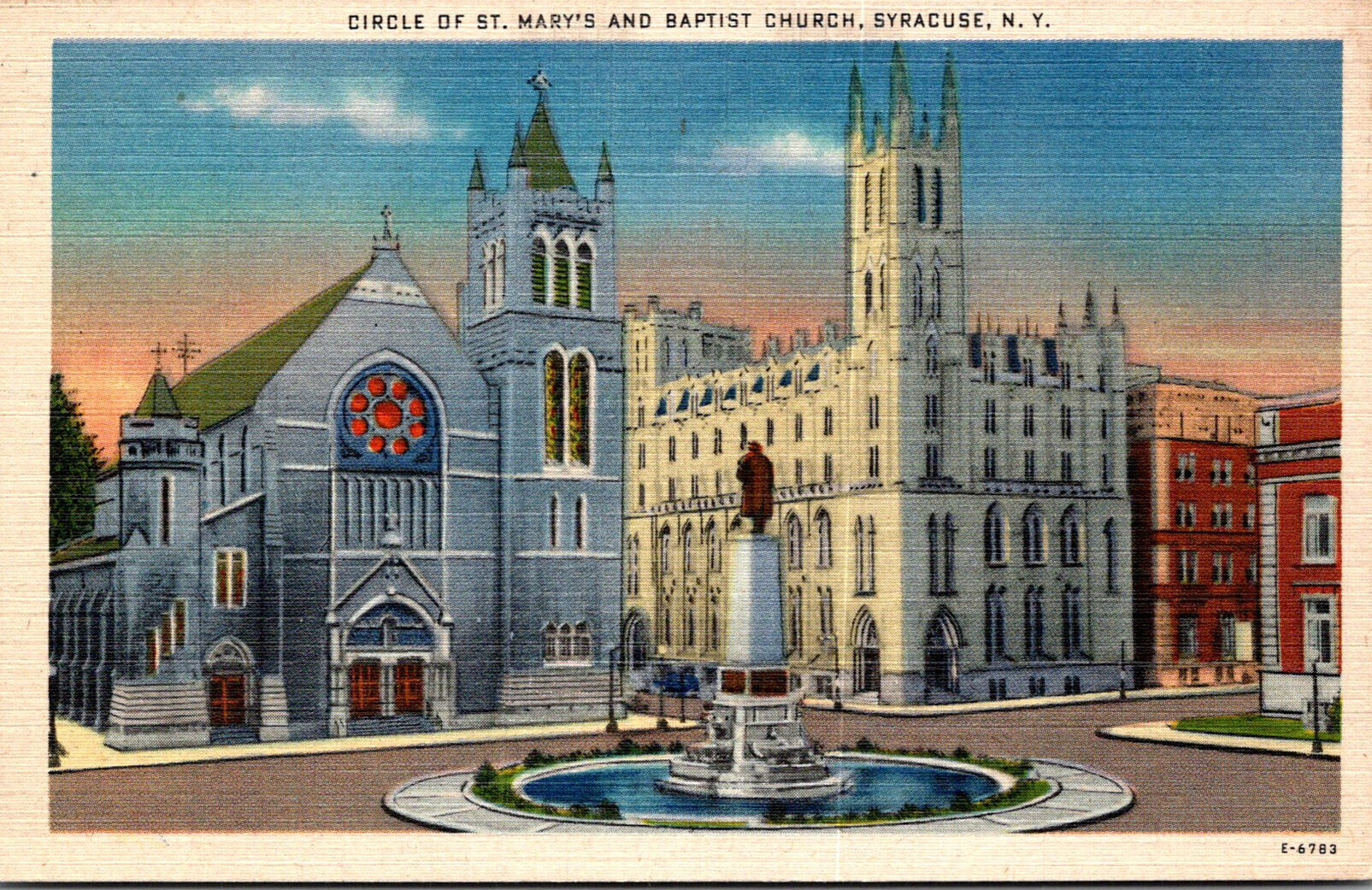 New York Syracuse Circle Of St Mary's and baptist Church United
