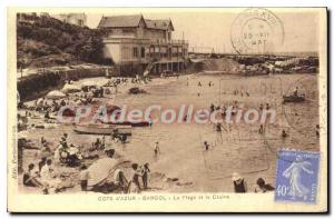 Postcard Old Bandol The Beach And Casino