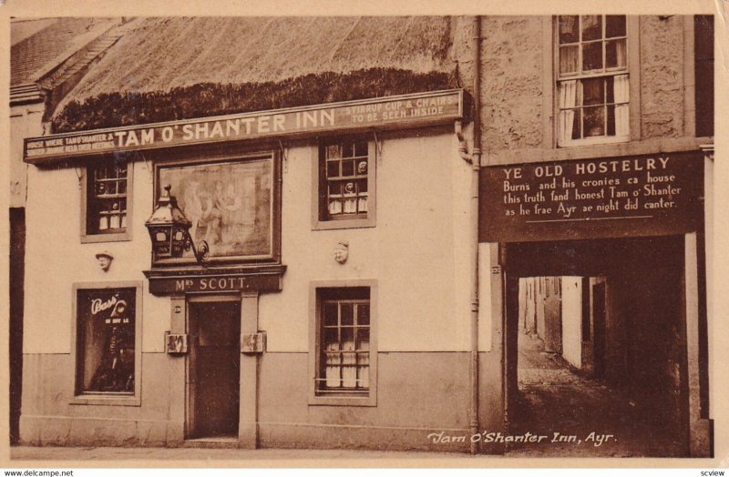 AYR, Ayrshire, Scotland, PU-1955; Tam O'shanter Inn