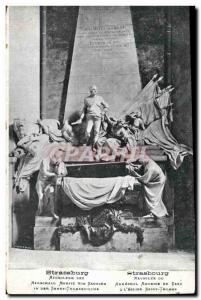 Old Postcard Strasbourg Mausoleum of Marshal Maurice of Saxony has the & # 39...