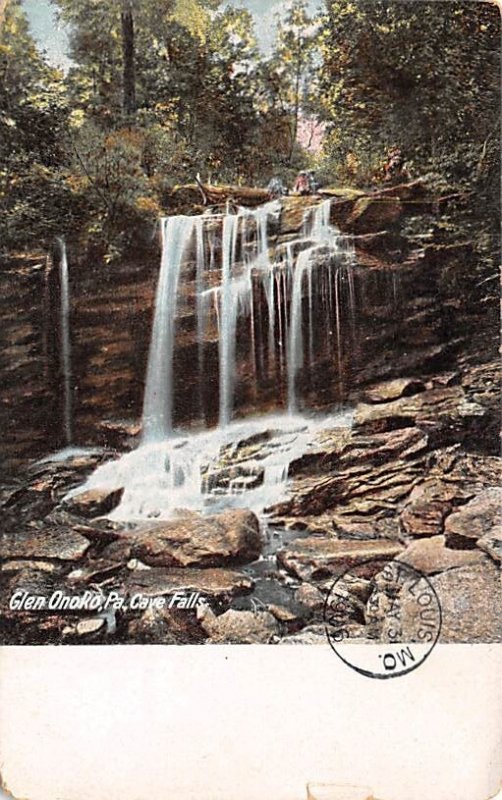 Cave Falls Glen Onoko, Pennsylvania PA  