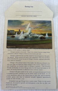 Scenes in Chicago Parks 16 Postcard Souvenir Folder
