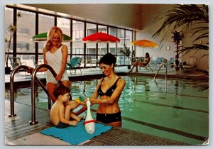 Pretty Girl in Bikini  The Sutton Place Hotel   Toronto  Canada   Postcard