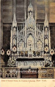 Altar of Sacred Heart, St Patrick's Cathedral - New York City s, New York NY  