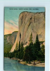 Postcard - El Capitan - Yosemite National Park - California 