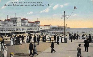 Million Dollar Pier Beach Boardwalk Atlantic City New Jersey 1915 postcard