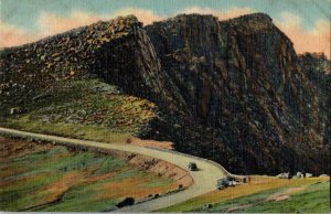 Bottomless Pit Pikes Peak Auto Highway CO Vintage Postcard Standard View Card 