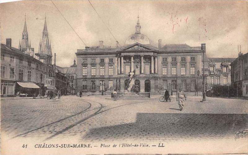 France  Chalons -Sur-Marne Hotel-de-Ville