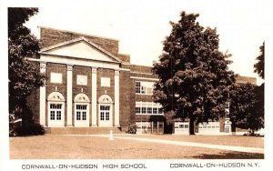 Cornwall on Hudson High School New York Postcard