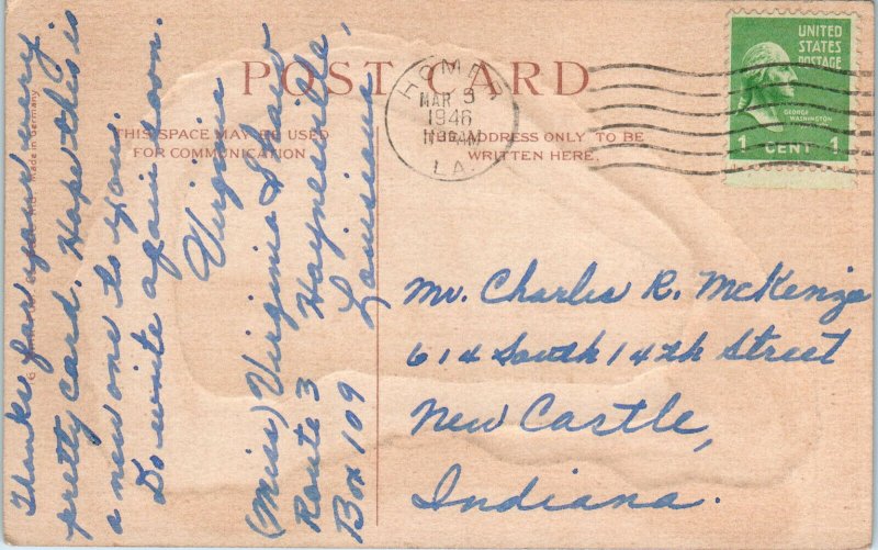 1910s Oyster Sail Boat Baltimore MD Embossed Postcard 